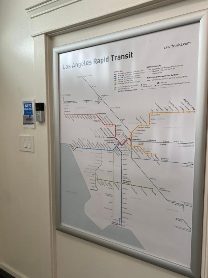 The Wilshire Metro Vandrerhjem Los Angeles Eksteriør bilde